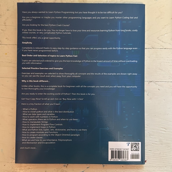 Python Programming for Beginners Book - Picture 2 of 2